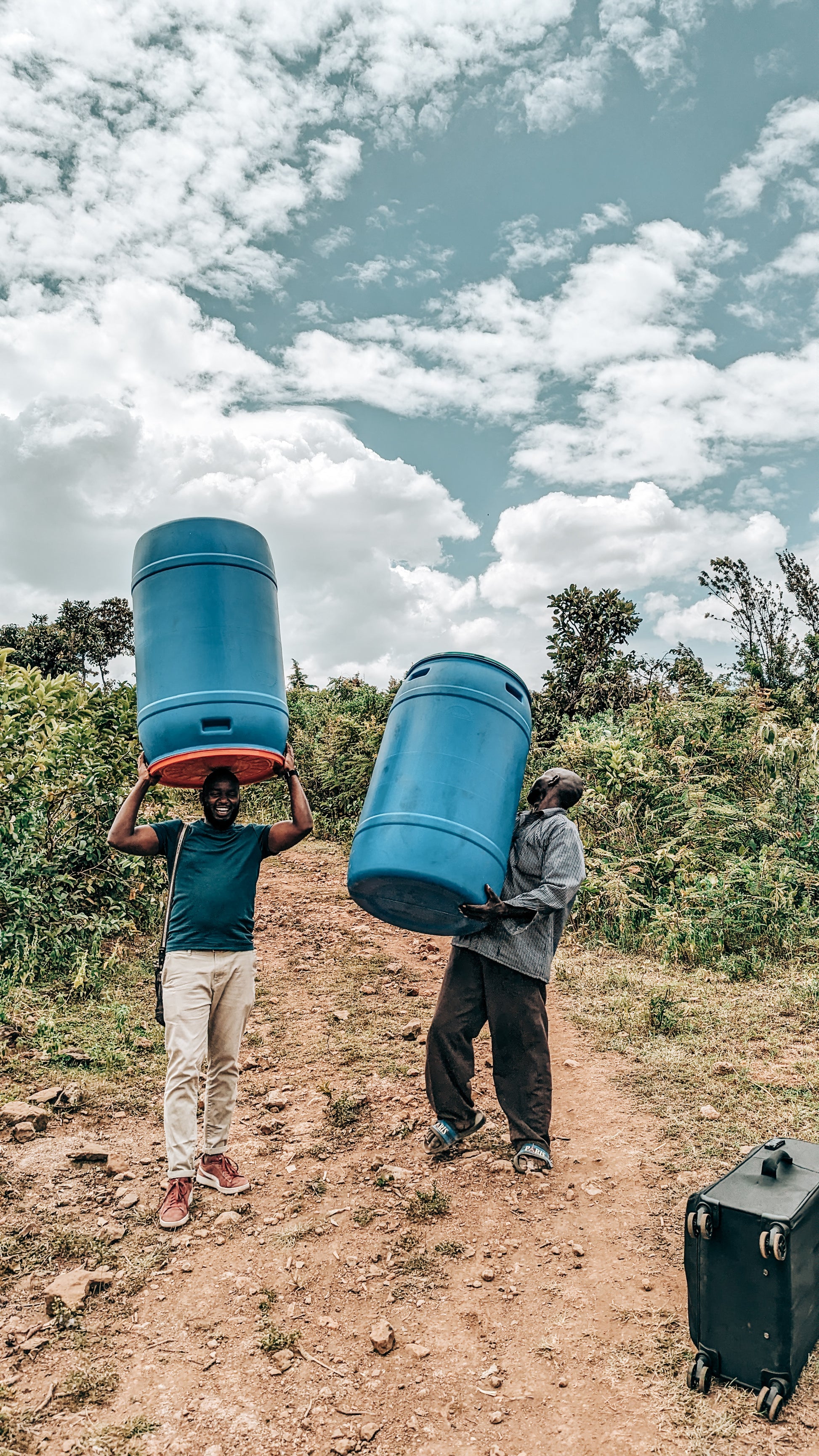 Washed Rongo processing