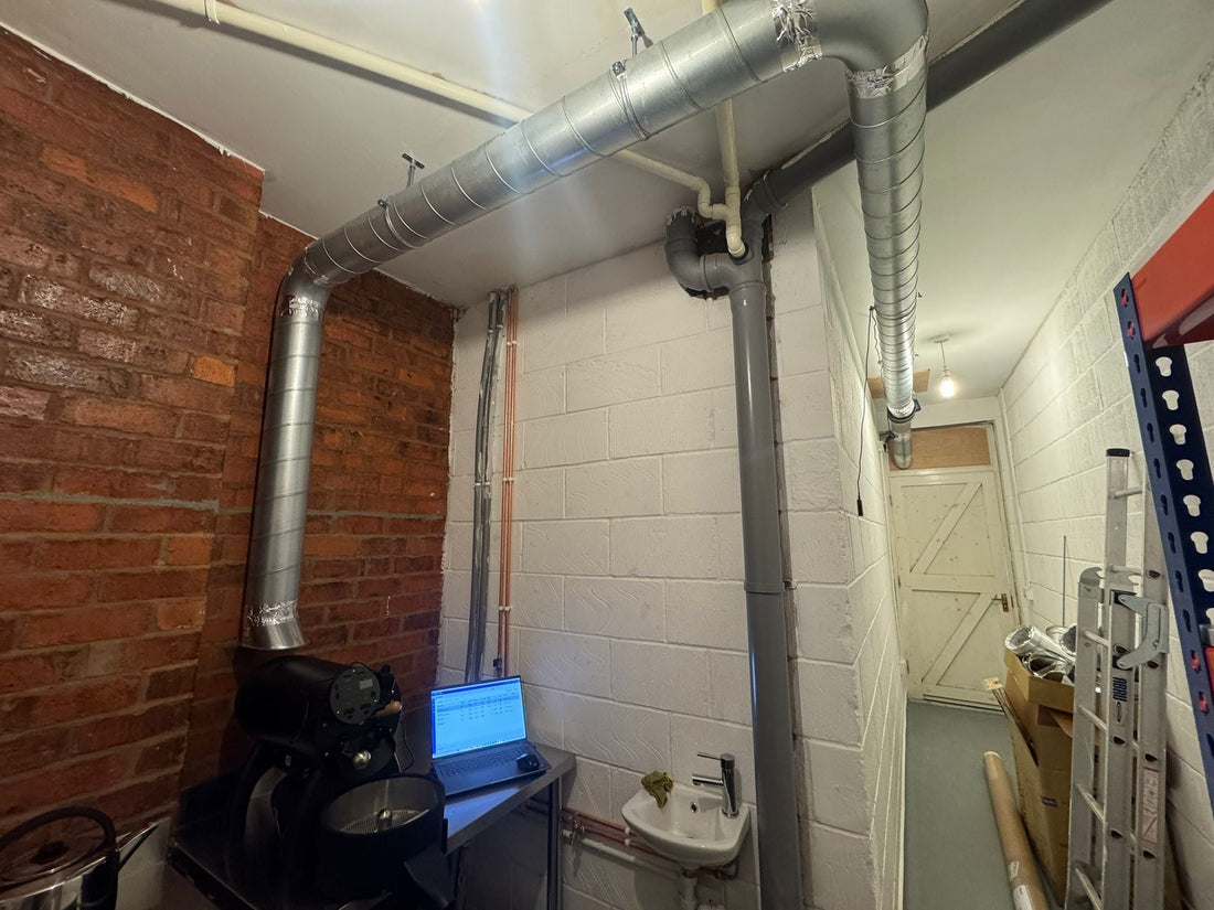Coffee Roaster Ventilation: How to Set Up an Extraction System for Small-Batch Roasting