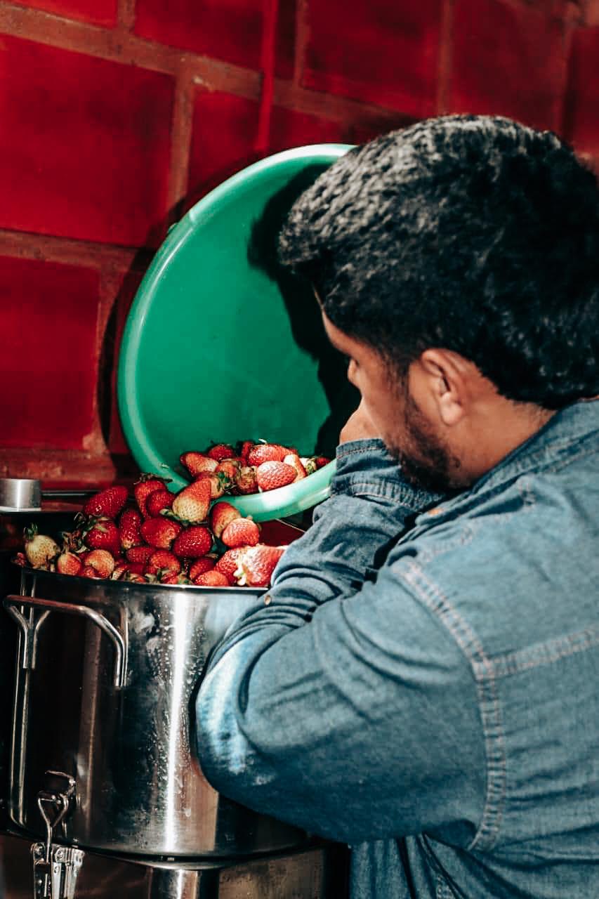 Edinson Argote Strawberry Coferment