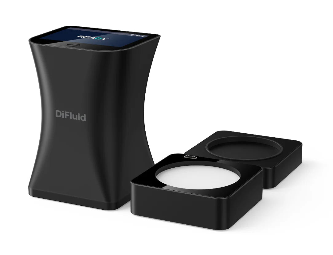 DiFluid Omni Roast: colour & particle size analyser.
