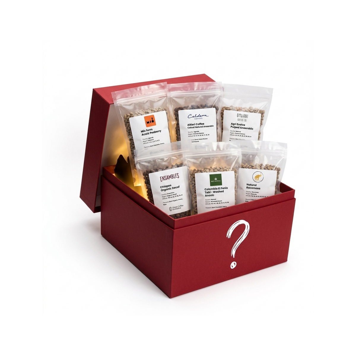 Coffret Mystère Café Vert – Lot Mixte 5kg