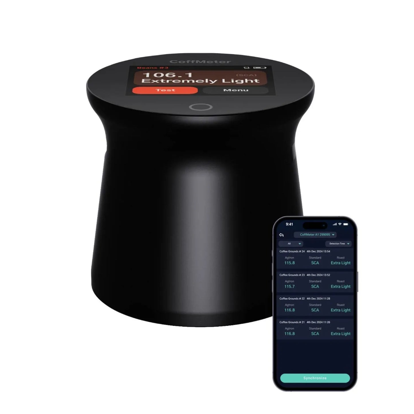 DiFluid CoffMeter A1 - Analyse af kaffebrygningsgrad